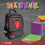 Црн пајак детски ранец