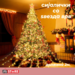 LED сијалички со ѕвезда врв