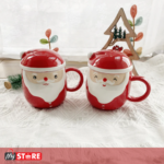 Сет од 2 шолји Дедо мраз со капче