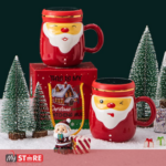 Сет од 2 шолји Diamond Santa