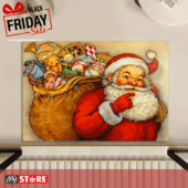 Новогодишно тепихче 90x60cm