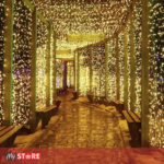 Водоотпорна LED завеса за надворешна употреба 2х2м