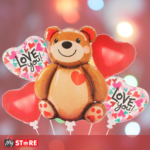 Love u мече сет балони