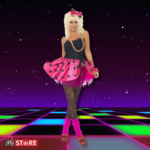 Луди 80ти костим за возрасни