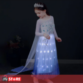 Снежна принцеза Светлечки детски костим