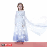 Снежна принцеза Светлечки детски костим