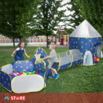 3 во 1 Детски шатор со тунел