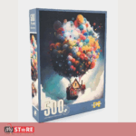 Сложувалка - Летечка Куќа со Балони 500 парчиња