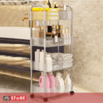 Практична 3-нивоа полица на тркала