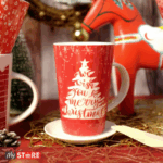 Сет од 4 Christmas шолји