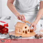 3D сет за колачиња – Gingerbread House!