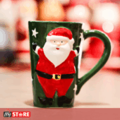 🎅✨ Шолја Зелен Дедо Мраз ✨🎅