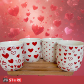 Сет од 4 Valentine’s Day шолји