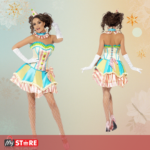 Vintage Clown костим за возрасни